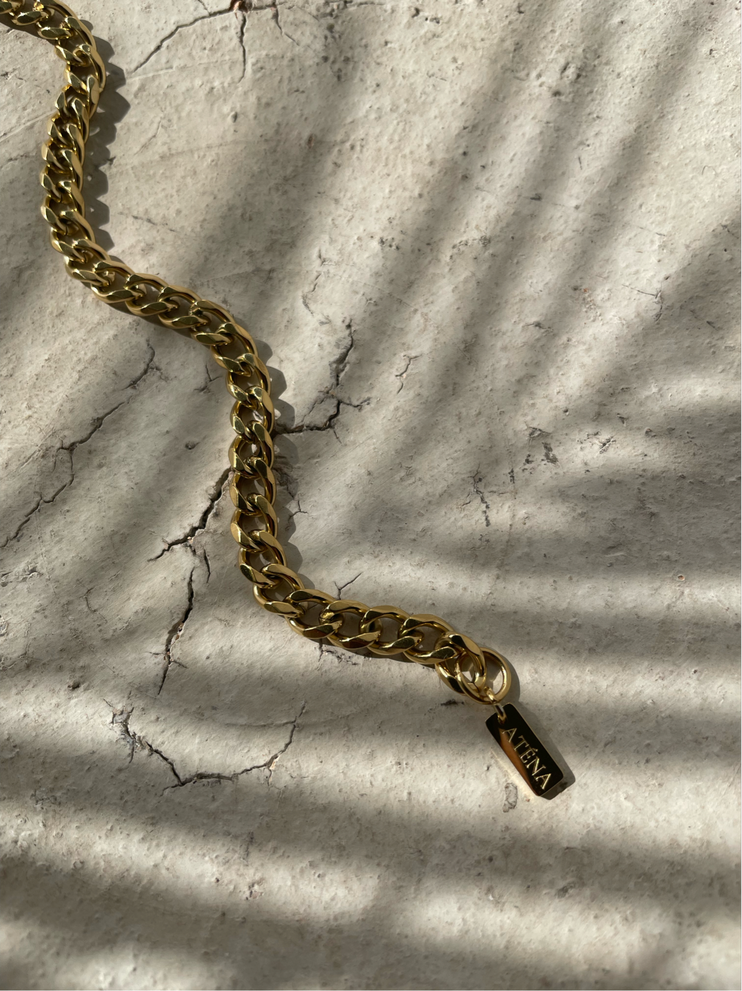 Cuban Necklace Gold Plated 6mm