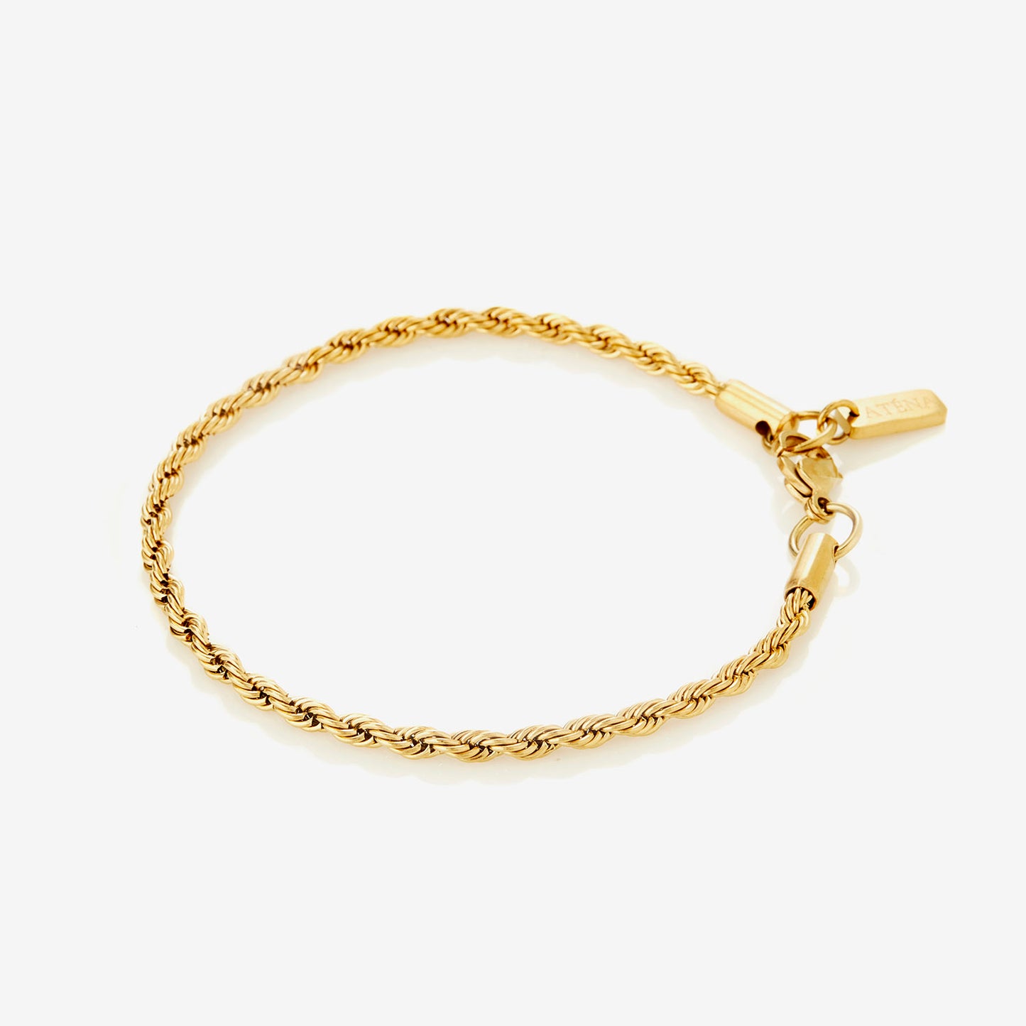 Rope Bracelet Gold Plated