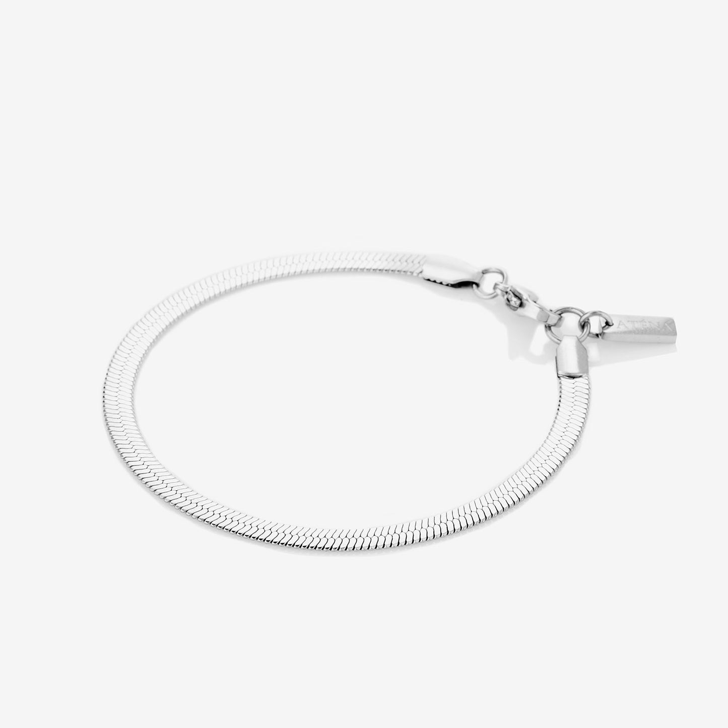 Snake Bracelet Silver Colored