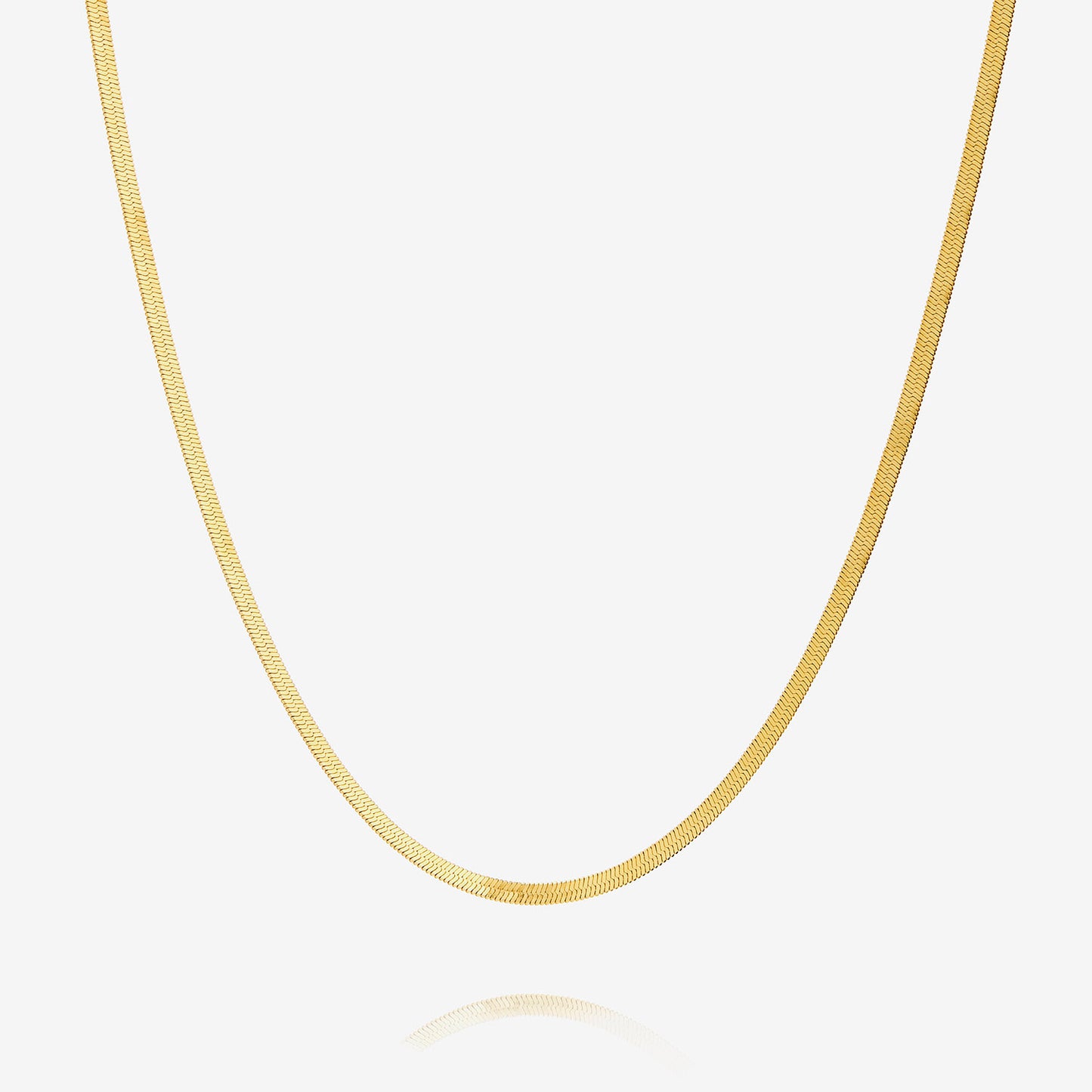 Snake Necklace Gold Plated