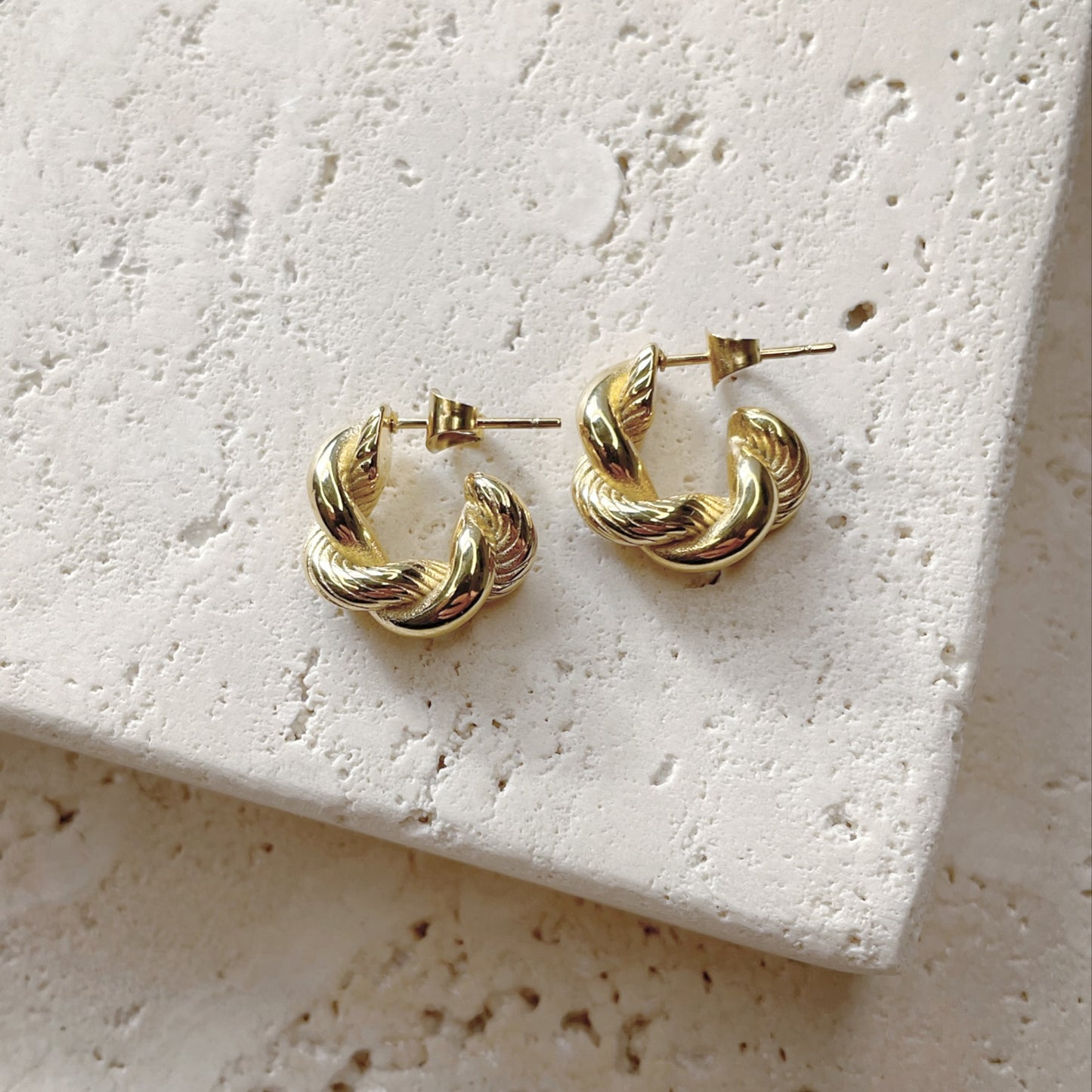 Madelyn Earrings Gold-plated