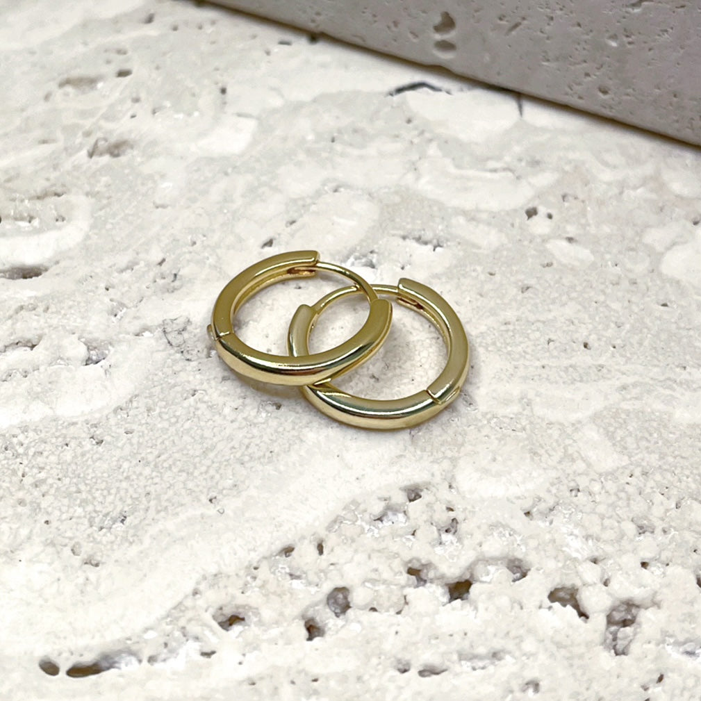 Classic Creoles Gold Plated Large